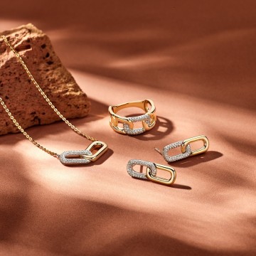 Ring bicolor briljant 0 20 crt 31242 nl g