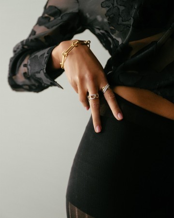 Ring bicolor briljant 0 20 crt 31644 nl g