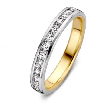 Ring bicolor briljant 0 48 crt 22749 nl g
