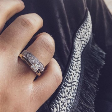 Ring bicolor briljant 0 50 crt 21930 nl g