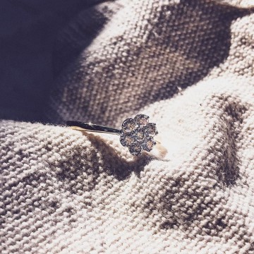 Ring bicolor briljant 0 51 crt 22556 nl g