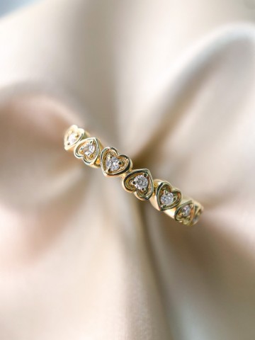 Ring geelgoud briljant 0 12 crt 31827 nl g