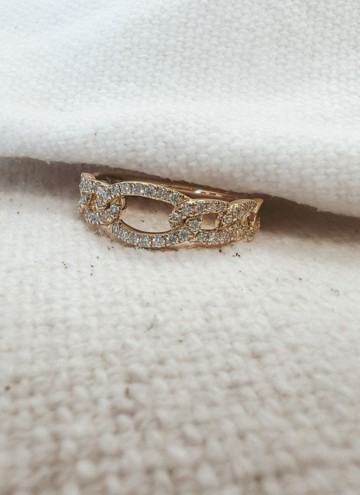 Ring geelgoud briljant 0 28 crt 31664 nl g