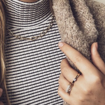 Ring geelgoud briljant 0 32 crt 21290 nl g