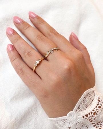 Ring geelgoud briljant 0 37 crt 32163 nl g