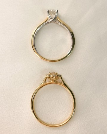 Ring geelgoud briljant 0 43 crt 32018 nl g