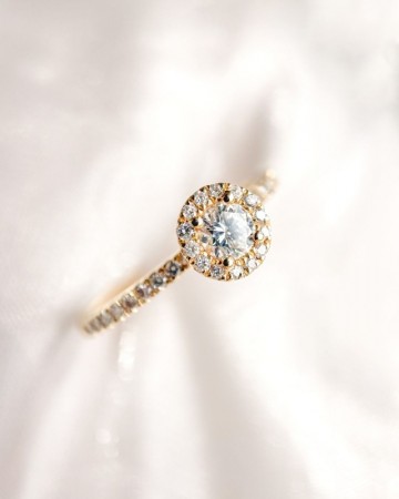 Ring geelgoud briljant 0 45 crt 32391 nl g