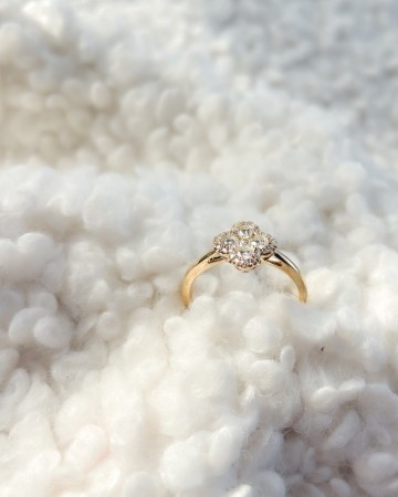 Ring geelgoud briljant 0 48 crt 32931 nl g