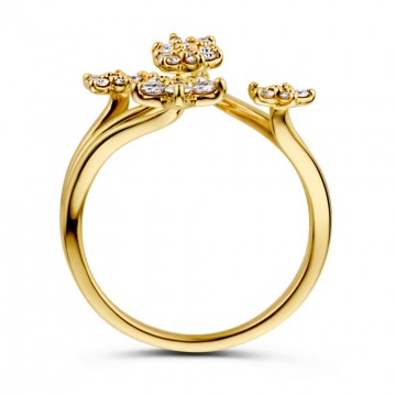 Ring geelgoud briljant 0 51 crt 25337 nl g