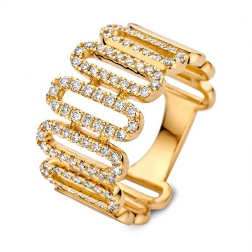 Ring geelgoud briljant 0 62 crt 27594 nl g