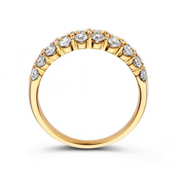 Ring geelgoud briljant 1 45 crt 32555 nl g