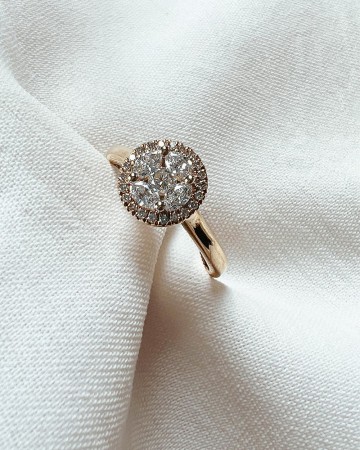 Ring geelgoud diamant 0 52 crt 31425 nl g