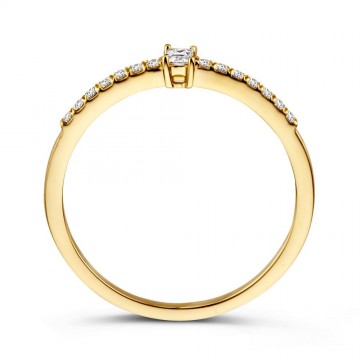 Ring geelgoud zirkonia 24791 nl g