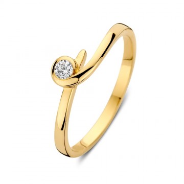 Ring geelgoud zirkonia 32739 nl g