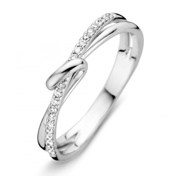Ring witgoud briljant 0 12 crt 13754 nl g