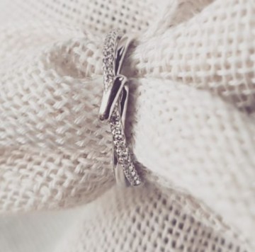 Ring witgoud briljant 0 12 crt 13755 nl g