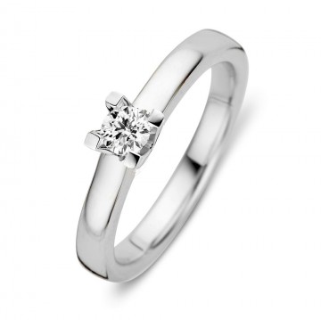 Ring witgoud briljant 0 19 crt 43106 1 g