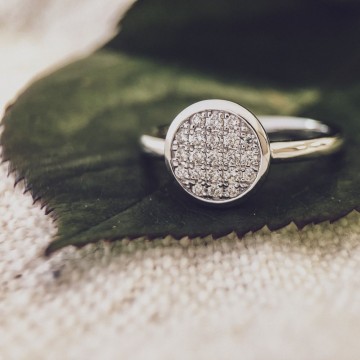 Ring witgoud briljant 0 20 crt 21397 nl g