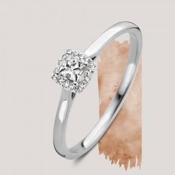 Ring witgoud briljant 0 24 crt 23137 nl g