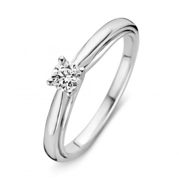 Ring witgoud briljant 0 25 crt 17151 nl g