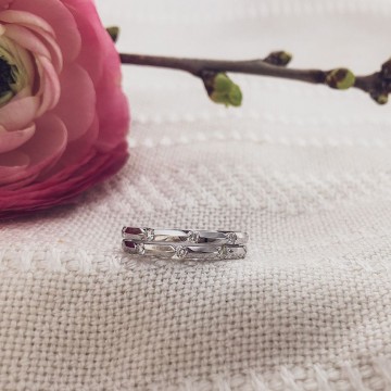 Ring witgoud briljant 0 29 crt 23439 nl g