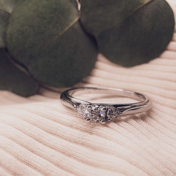 Ring witgoud briljant 0 31 crt 22098 nl g