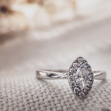 Ring witgoud briljant 0 34 crt 23392 nl g