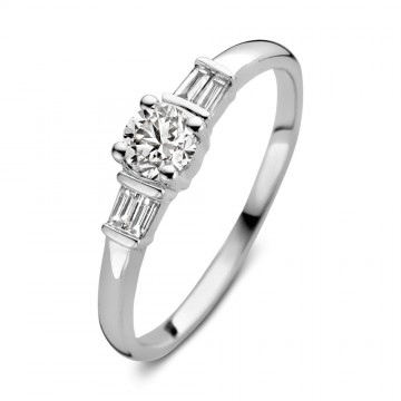 Ring witgoud briljant 0 44 crt 22952 nl g