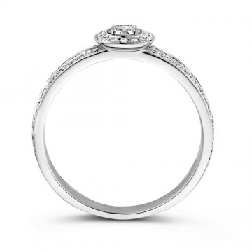 Ring witgoud briljant 0 55 crt 25464 nl g