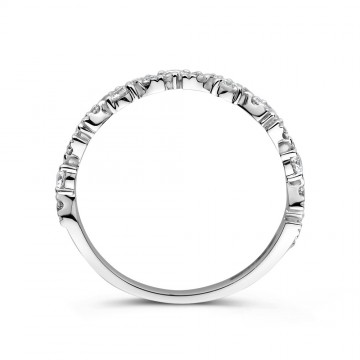 Ring witgoud briljant 0 58 crt 32916 nl g