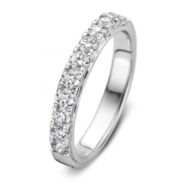 Ring witgoud briljant 0 76 crt half 25069 nl g