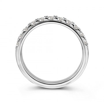 Ring witgoud briljant 0 76 crt half 25070 nl g