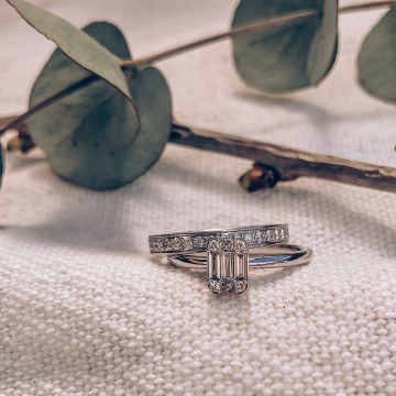 Ring witgoud diamant 0 26 crt 22540 nl g