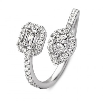 Ring witgoud diamant 0 68 crt 25866 nl g