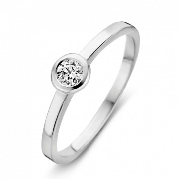 Ring witgoud zirkonia 16252 nl g