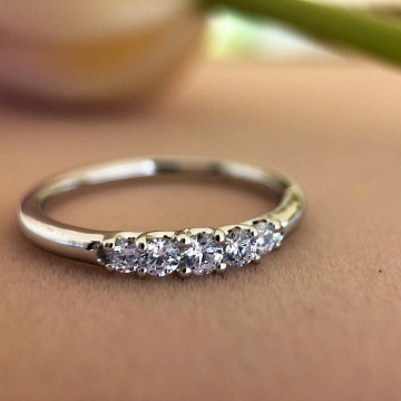 Ring witgoud zirkonia 19699 nl g