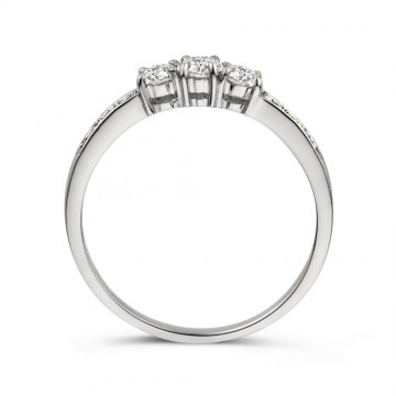 Ring witgoud zirkonia 26327 nl g