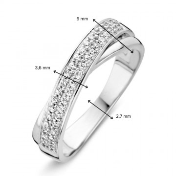 Ring witgoud zirkonia 30416 nl g