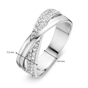 Ring witgoud zirkonia 31219 nl g