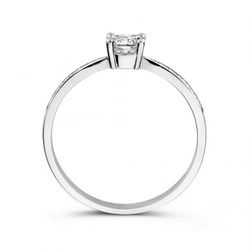 Ring witgoud zirkonia 31308 nl g